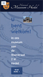 Mobile Screenshot of historischmuseumhedel.nl
